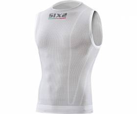 SIX2 Kids sleeveless jersey carbon underwear WHITE CARBON - 4Y