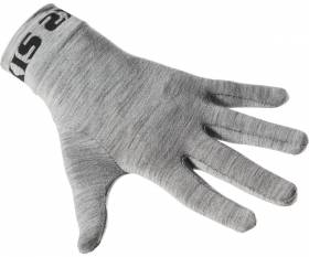 SIX2 Merinos Carbon Underwear glove liners WOOL GREY