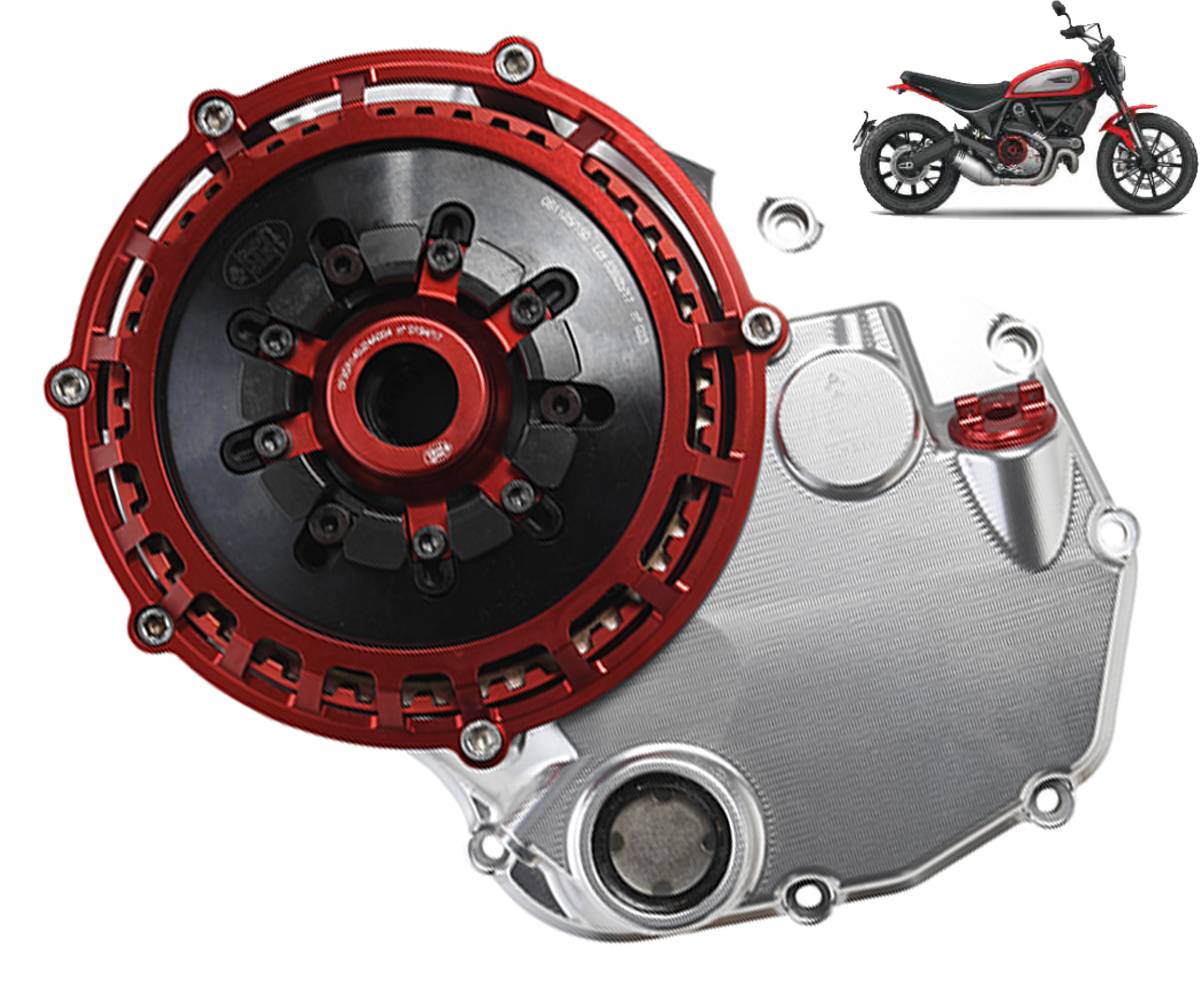 KTT 2200 STM Clutch conversion kit from oil bath to dry Ducati Scrambler 800 2015 2018