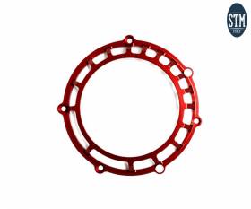 Dry Clutch Cover Forged Muzzle Stm Color Red Ducati 