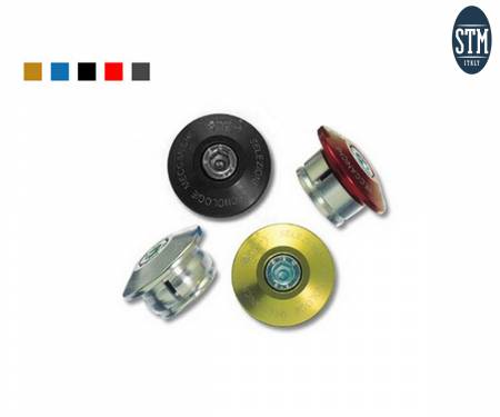 SDU-N600 Frame Plug Kit 4 Caps 34,1Mm ; 2 Caps 27Mm; 1 Cap 23,5Mm; 1 Cap 22,5Mm Stm Color Black Ducati 