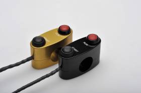 Handlebar Switch 2 Buttons Right Run Start Stm Color Gold  