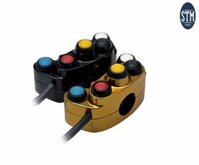 Handlebar Switch 7 Buttons Right Left Standard Stm Color Gold  