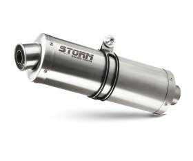Exhaust Muffler Oval Storm Stainless Steel for Honda XL750 TRANSALP 2023