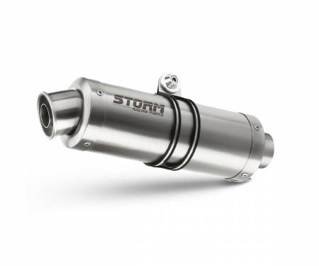 74.KT.030.LXS Exhaust Muffler Storm By Mivv Gp Stainless Steel KTM RC 390 2021 > 2024