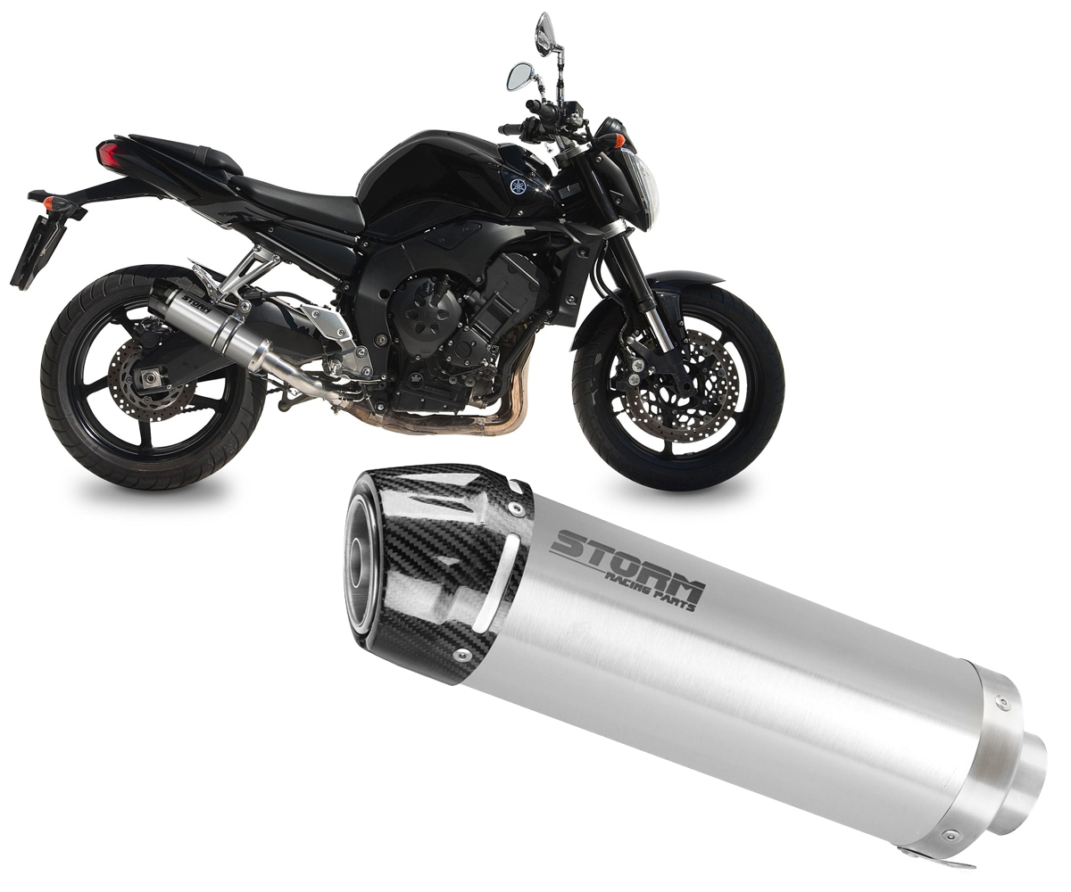 74.Y.023.LXSC Terminale di Scarico Storm GP INOX coppa in carbonio per  YAMAHA FZ1/FZ1 FAZER 2006 >