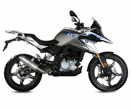 74.B.035.KXS Full System Exhaust + Catalyzer Storm By Mivv Gp Stainless Steel Bmw G 310 Gs 2017 > 2022