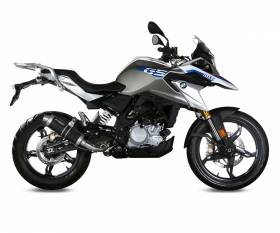 Full System Exhaust Storm By Mivv Gp Steel Black Bmw G 310 Gs 2017 > 2022