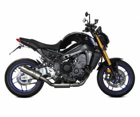 Full Exhaust Storm By Mivv Oval Stainless Steel YAMAHA MT 09 2021 > 2022
