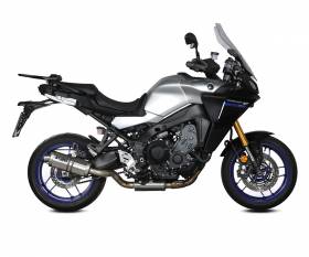 Full Exhaust Storm By Mivv Oval Stainless Steel YAMAHA Tracer 9 GT 2021 > 2022