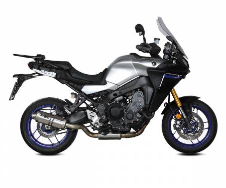74.Y.069.LX1 Full Exhaust Storm By Mivv Oval Stainless Steel YAMAHA Tracer 9 GT 2021 > 2022