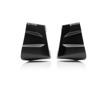 10002T-SM Strauss Carbon Brake Cooling Ducts Gpx Twill Satin Matt for DUCATI PANIGALE V4R 2012 > 2024
