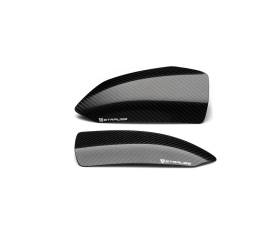 Strauss Carbon Tank Sliders Elite Racing Twill Gloss for BMW S1000RR 2015 > 2018