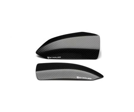 R2131T-G Strauss Carbon Tank Sliders Elite Racing Twill Gloss for BMW S1000RR 2015 > 2018