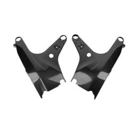 Strauss Carbon Carbon Frame Covers (Long) Twill 200 Polished for DUCATI STREETFIGHTER V4/V4S 2020 > 2024