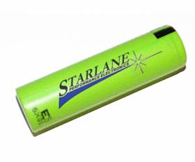 STARLANE Batterie type 18650 3,7 V (à charger avec le code chargeur BC181)