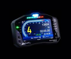 STARLANE Cruscotto Digitale Multifunzione con GPS integrato DAVINCI-II R X-Series + Cablaggio Plug Kit per Kawasaki ZX 10 / ZXR 1000 {{year_system}}