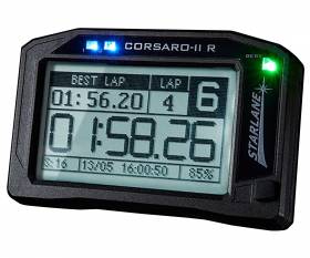 Chronomètre GPS STARLANE CORSARO 2 R pour Kart - Scooter, écran tactile, connexion Bluetooth, pour Kart, Scooter et VTT