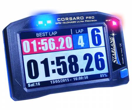 CORSPRO STARLANE CORSARO-PRO GPS Stopwatch with Color Touch Screen Display and Bluetooth connection.