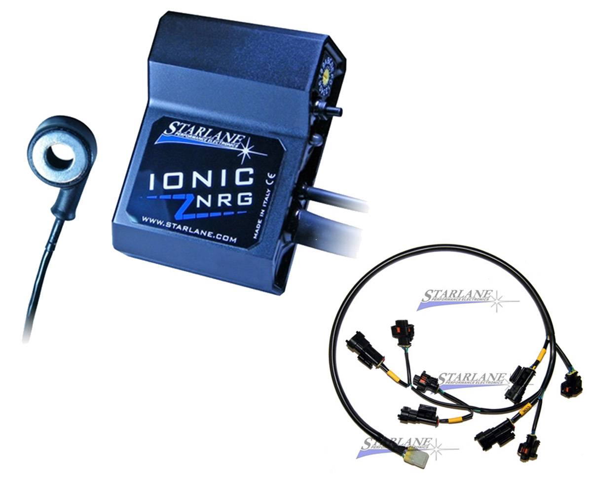 PK4CMV_IONRGHL Boite Electronique STARLANE IONIC NRG LITE + Kit Câblage pour MV Agusta F4 2006 > 2012