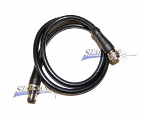 STARLANE Macho-hembra alargamiento cable sensor 50 cm conector M8