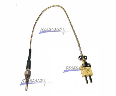 STKM5GS STARLANE Termopar tipo K Sensor de temperatura de gases de escape profesional con junta abierta, rosca macho M5.