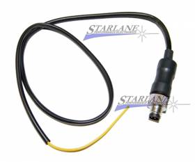 Conector STARLANE con cable de 50 cm para señales analógicas (p. Ej. TPS) y sensores de velocidad del vehículo para módulos WID para cronómetro Corsaro