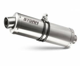 Exhaust Storm by Mivv Muffler Oval Steel for Ducati Multistrada 1260 2018 > 2020