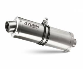 Exhaust Storm by Mivv Muffler Gp Steel for Suzuki Gsr 750 2011 > 2016