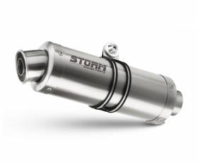 Exhaust Storm by Mivv Mufflers Gp Steel for Triumph Speed Triple 2011 > 2015