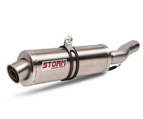 Full System Storm by Mivv Muffler Oval Steel for Yamaha Tracer 900 2013 > 2020