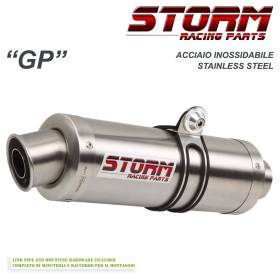 Exhaust Storm by Mivv Muffler Gp Steel for Yamaha Yzf 1000 R1 1998 > 2001