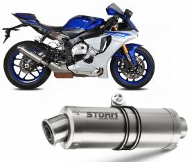 Exhaust Storm by Mivv Muffler Gp Steel for Yamaha Yzf 1000 R1 2015 > 2016
