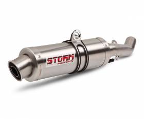 Full System Storm by Mivv Muffler Gp Steel Complete Yamaha Yzf R125 2008 > 2013