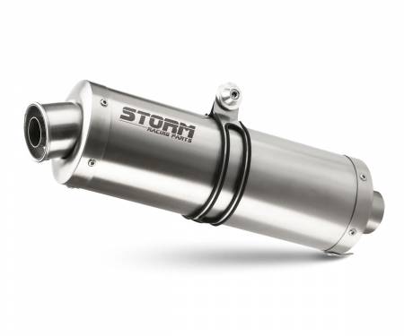 74.A.008.KXS Catalyzed Exhaust Storm by Mivv Gp Stainless Steel for Aprilia Rsv4 2009 > 2016
