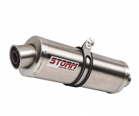 74.H.013.KXS Catalyzed Exhaust Storm by Mivv Gp Stainless Steel Honda Cbr 600 F 2001 > 2010