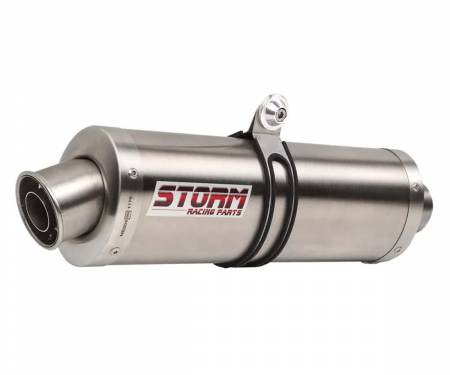 74.S.010.KXS Catalyzed Exhaust Storm by Mivv Gp Stainless Steel for Suzuki Sv 2003