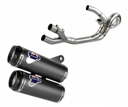 Ducati Monster1200 2017 > 2018 Full System Termignoni Exhaust Carbon 96481211A