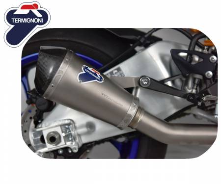 Y123094SO01 Titanium Muffler Exhaust + Decat Termignoni for Yamaha R1 Decat 2015 > 2021