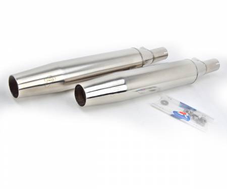 HD05102IC Exhaust Approved Muffler TERMIGNONI Inox for Harley Davidson Sporster 2008 > 2011