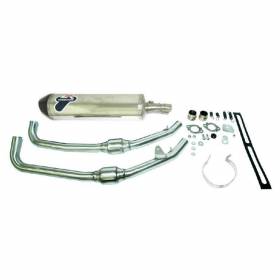 Yamaha T Max 500 2008 > 2011 Complete Exhaust Termignoni Muffler Relevance Stainless Steel 