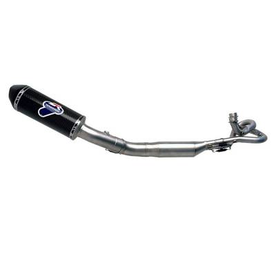 Y099080CV Yamaha T Max 530 2012 > 2016 Complete Exhaust Termignoni Muffler Relevance Carbon Stainless Steel 