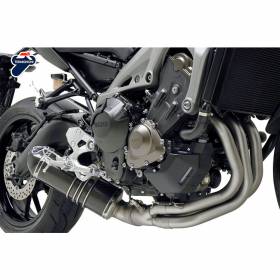 Yamaha Mt09 2014 > 2020 Scarico Completo Termignoni Terminale Relevance Carbonio Acciaio 