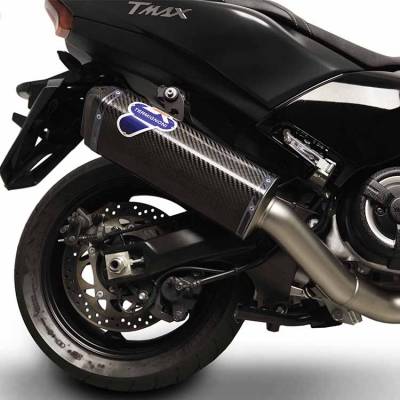 Y11309000ICC Yamaha T Max 530 2017 > 2020 Komplett Auspuff Termignoni Schalldampfer Scream Carbon Edelstahl 