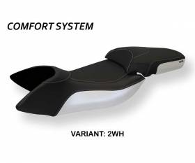 Rivestimento sella Praya 1 Comfort System Bianco (WH) T.I. per APRILIA MANA 850 2007 > 2016