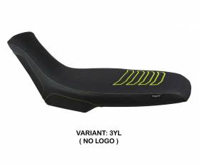 Seat saddle cover Boras Ultragrip Yellow YL T.I. for Aprilia Tuareg 660 2021 > 2024