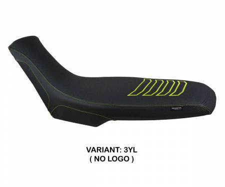 APTU66BU_3YL_2 Seat saddle cover Boras Ultragrip Yellow YL T.I. for Aprilia Tuareg 660 2021 > 2024
