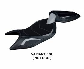 Seat saddle cover Naxos Ultragrip Silver (SL) T.I. for APRILIA RS 660 2021 > 2022