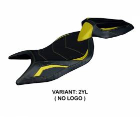 Seat saddle cover Naxos Ultragrip Yellow (YL) T.I. for APRILIA RS 660 2021 > 2024