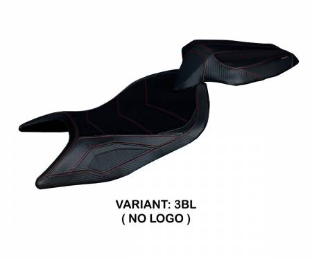 ARS66NU-3BL-2 Housse de selle Naxos Ultragrip Noir (BL) T.I. pour APRILIA RS 660 2021 > 2024